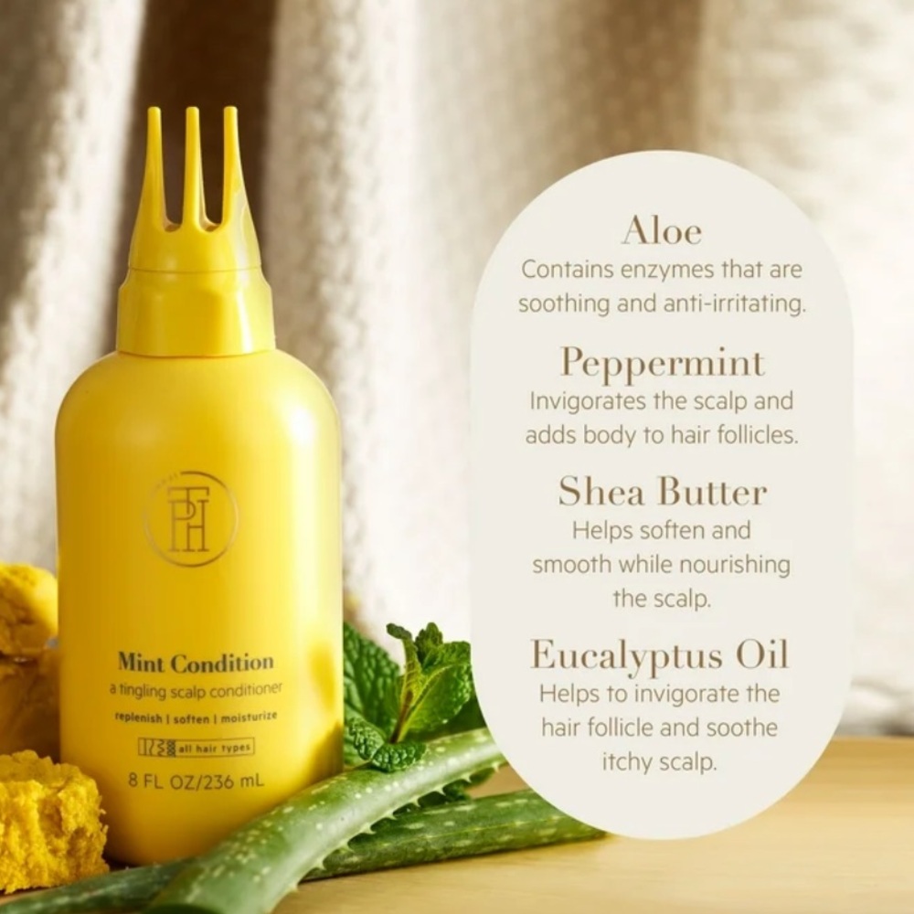 TPH BY TARAJI Mint Condition Tingling Scalp Conditioner Eucalyptus & Peppermint